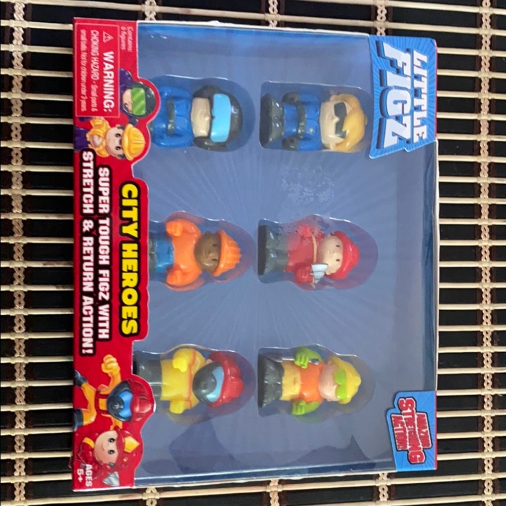 Little Figz City Heroes (Set of 6) Series 1